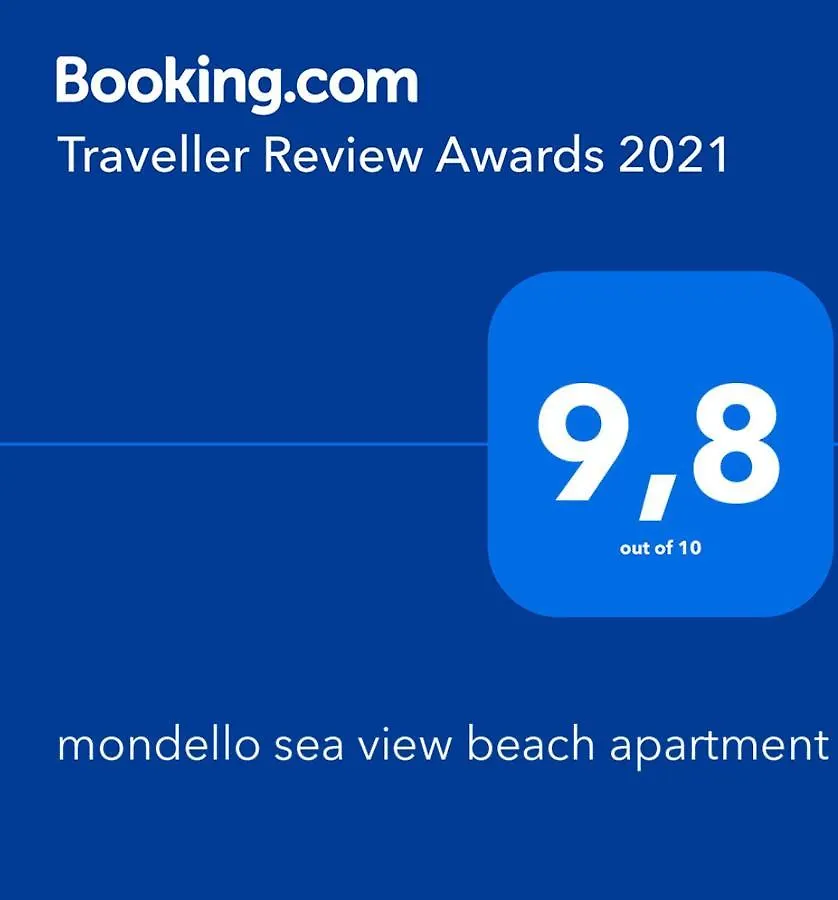 Mondello Sea View Beach Apartment 巴勒莫